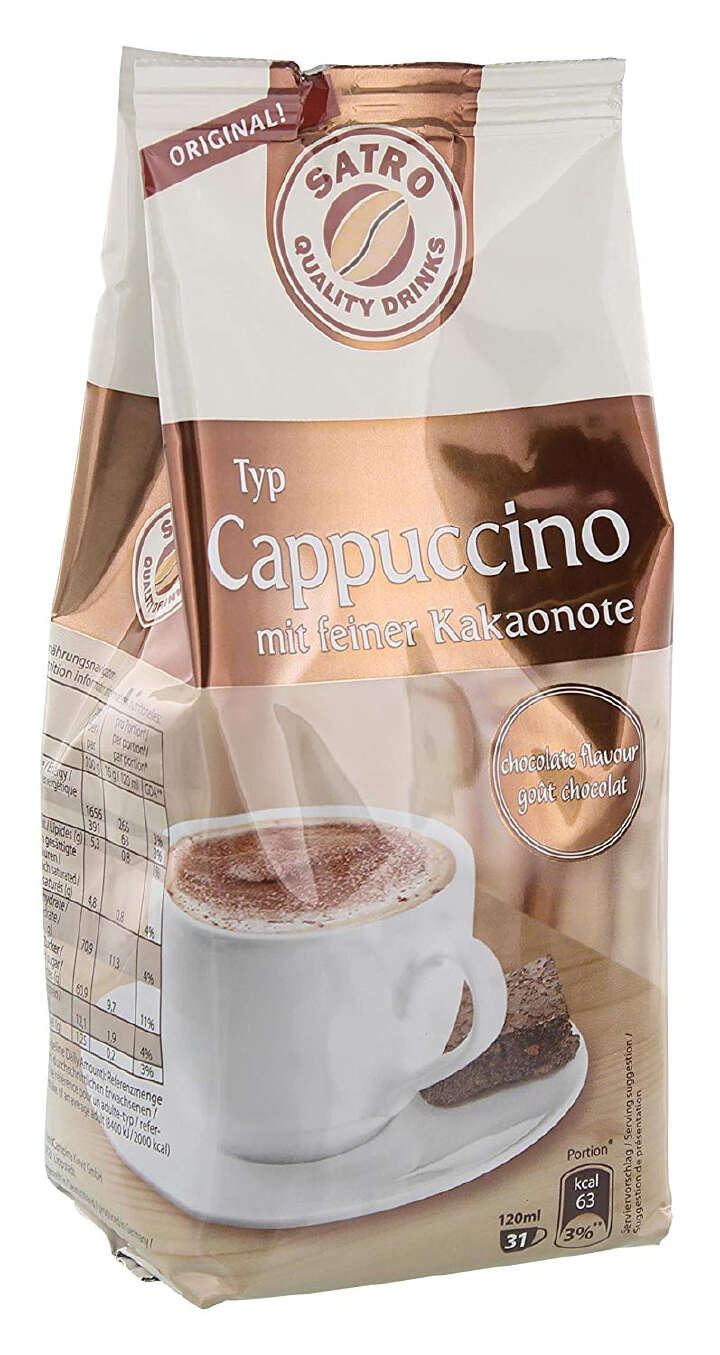 SATRO Cappuccino mit feiner Kakaonote